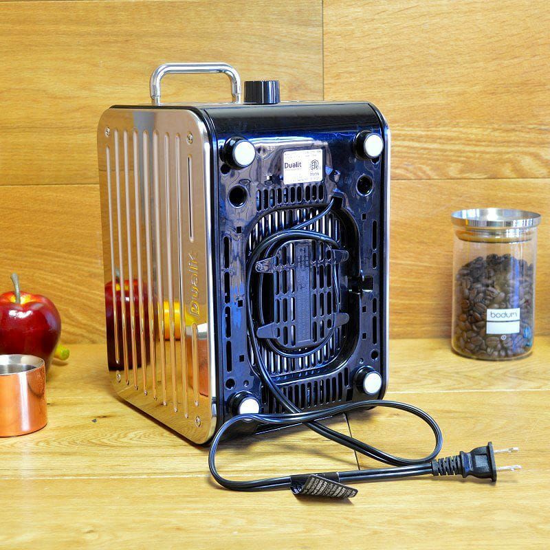 デュアリット2枚焼きトースター26555デザインシリーズDualit265552-SliceDesignSeriesToaster,BlackandSteel