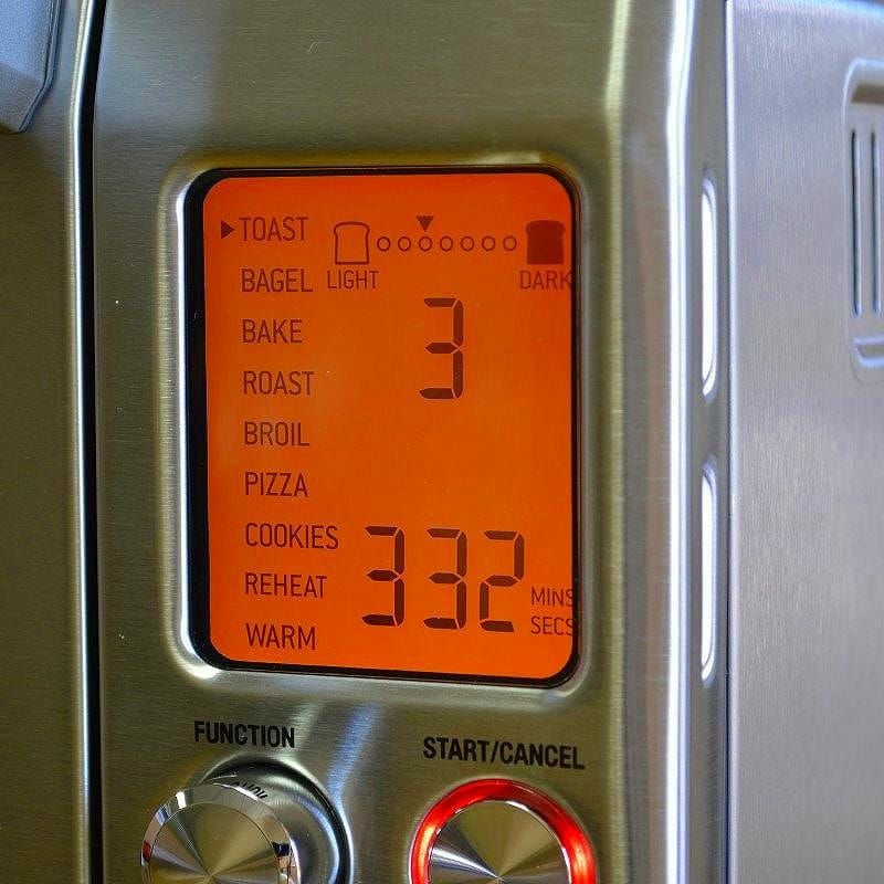 【30日間返金保証】【送料無料】ブレビルオーブン＆トースタースマートコンベクショントースターオーブン33cmピザが焼ける！BrevilleBOV800XLTheSmartOven1800-WattConvectionToasterOvenwithElementIQ【RCP】