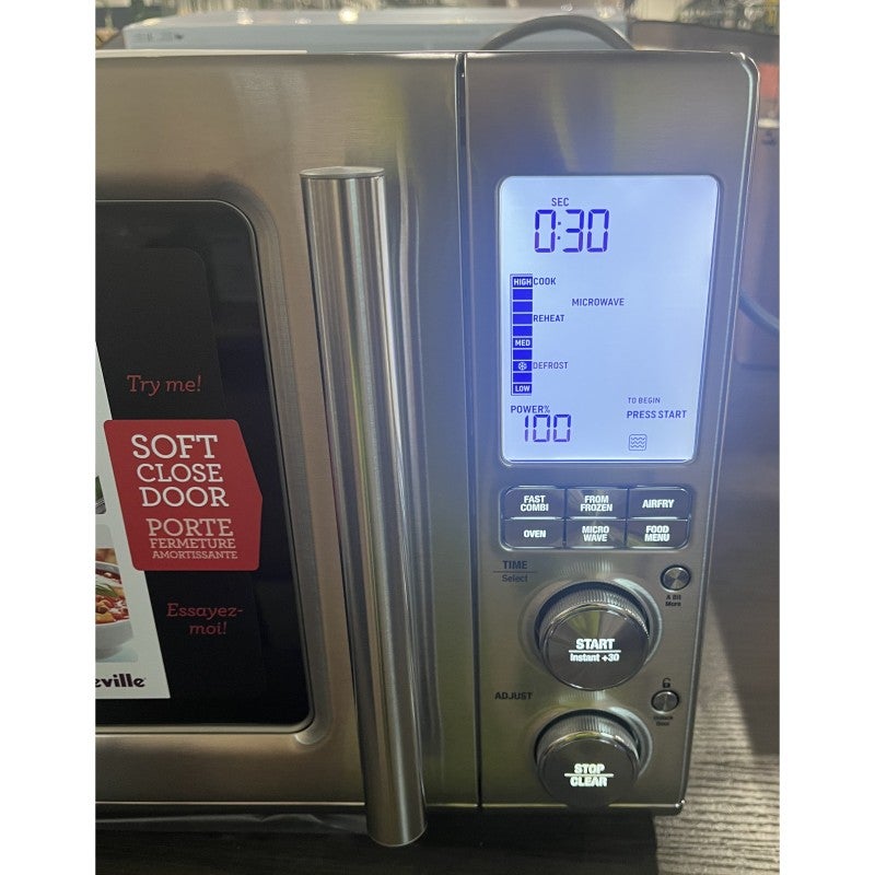 3in1エアフライヤーコンベクションオーブン電子レンジステンレスブレビルBrevilletheCombiWave3in1BMO870BSS1BUC1家電