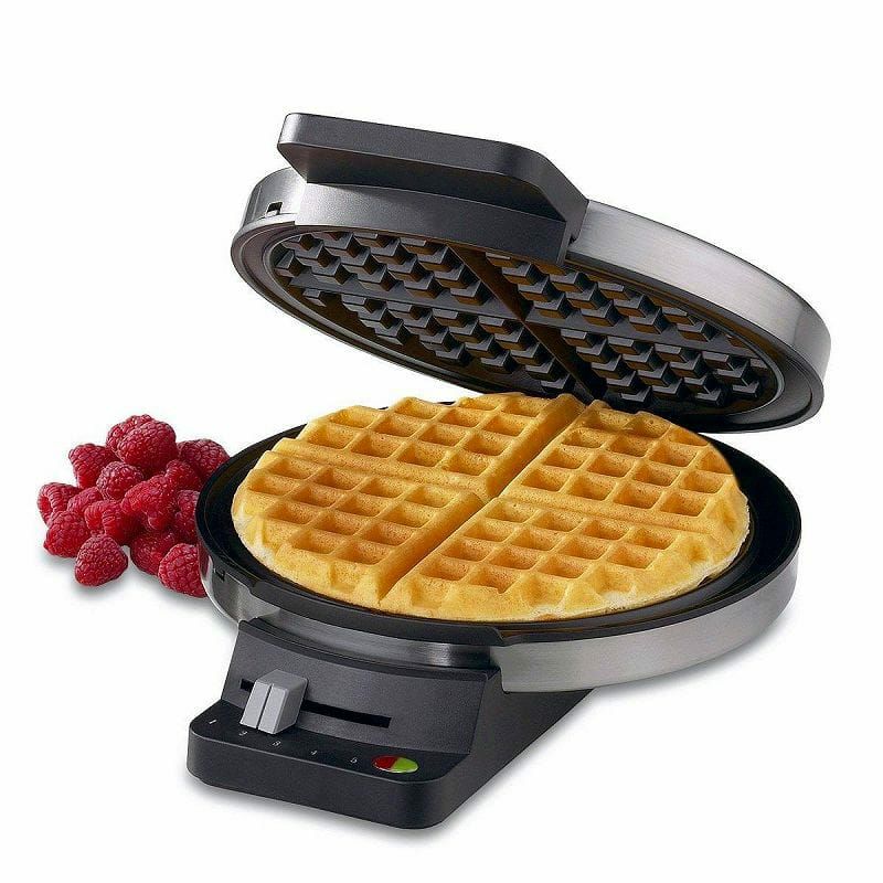 クイジナート　縦型　ワッフルメーカー ワッフルは、縦置きすれば、焼きやすい―失敗しにくい縦型ワッフル