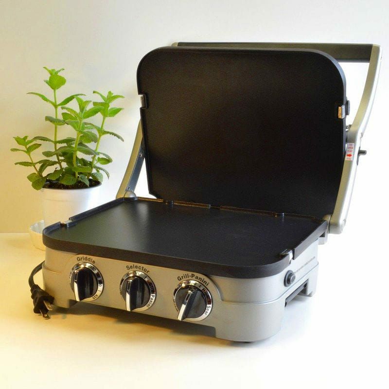 【送料無料】クイジナートグリル&パニーニメーカープレート取外可CuisinartGR-4NGriddlerグリルメーカー、ホットプレート、サンドメーカー、お肉料理などに【smtb-k】【kb】