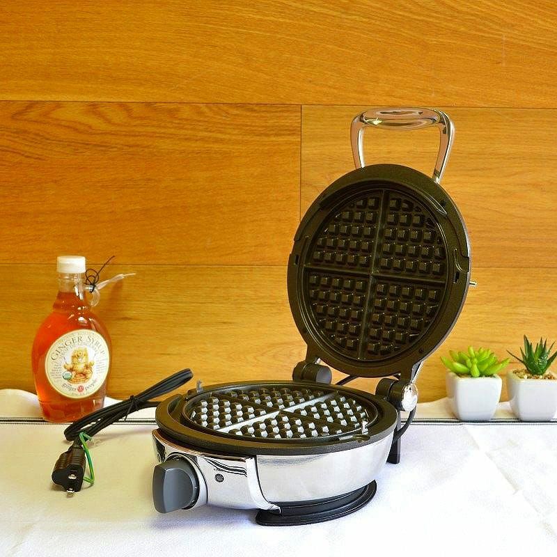 家庭用 クイジナート 片方ホットケーキが焼けます ベルギーワッフル