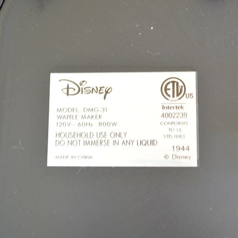 ディズニーミニーマウスワッフルメーカーDisneyDMG-31MinnieMouseWaffleMaker,Pink家電