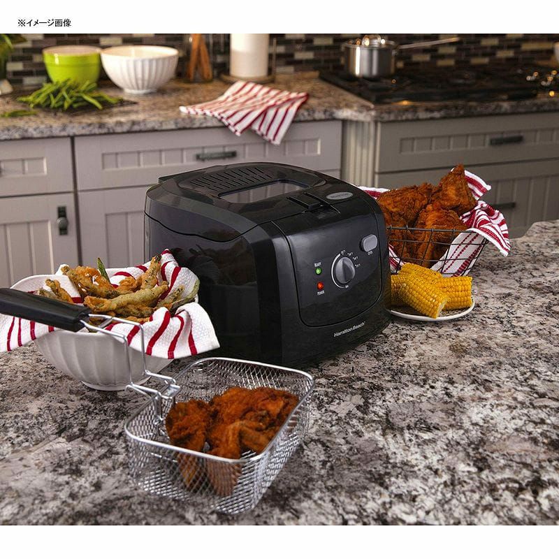 ハミルトンビーチ ディープフライヤー Hamilton Beach Deep Fryer with