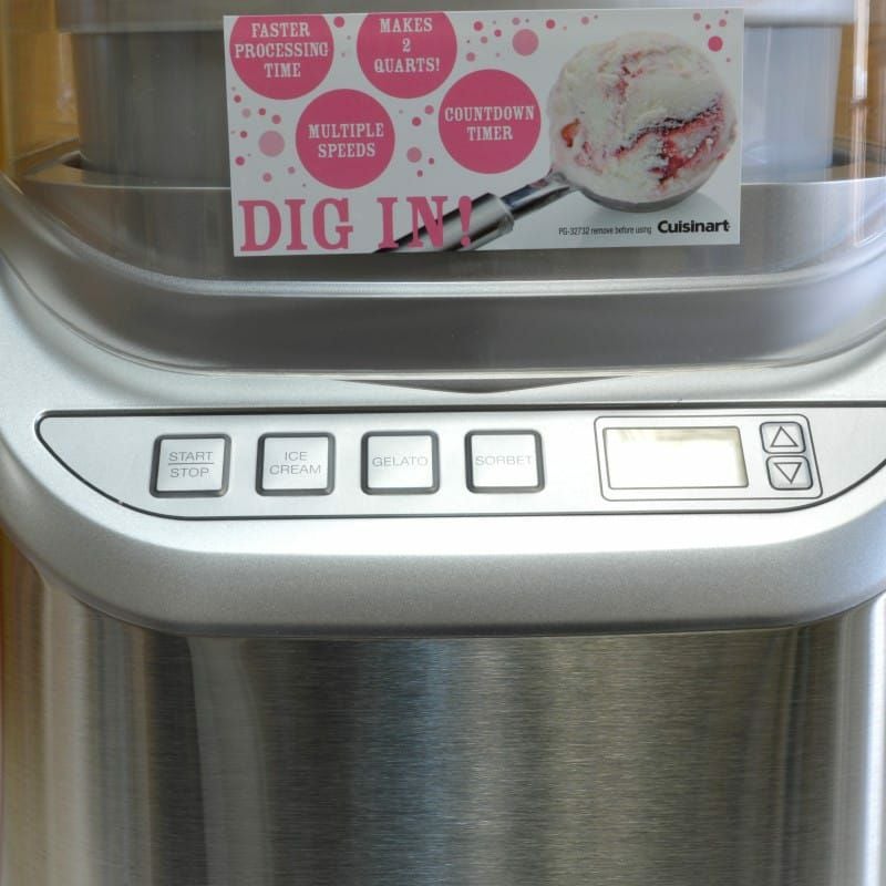 クイジナート 電動アイスクリームメーカー Cuisinart Electric Ice
