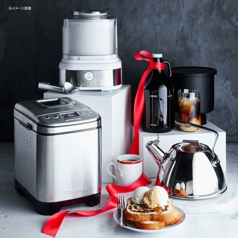 アイスクリームメーカー1.4Lボウル2個付ウイリアムズ・ソノマ限定モデルクイジナートシャーベットジェラートフローズンヨーグルトWilliams-SonomaCuisinartIce22IceCreamMakerwithExtraBowlICE-22EBWS家電
