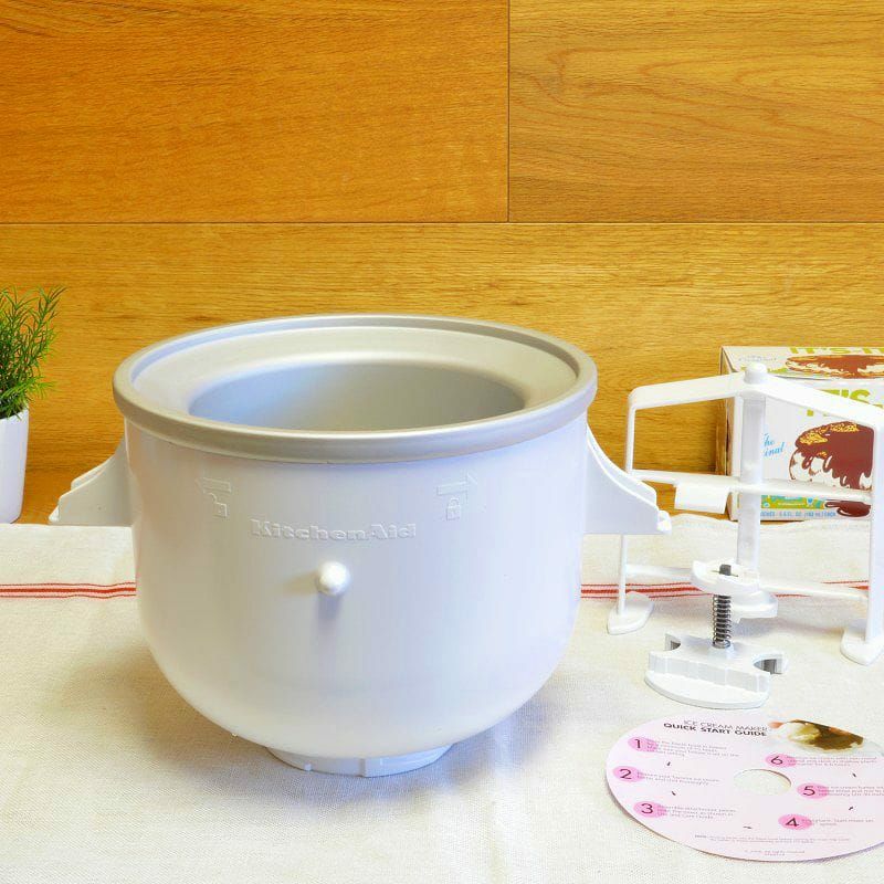キッチンエイド 取り付けタイプ アイスクリームメーカー KICA0WH 楽天市場】KitchenAid キッチンエイド アイスクリームメーカー