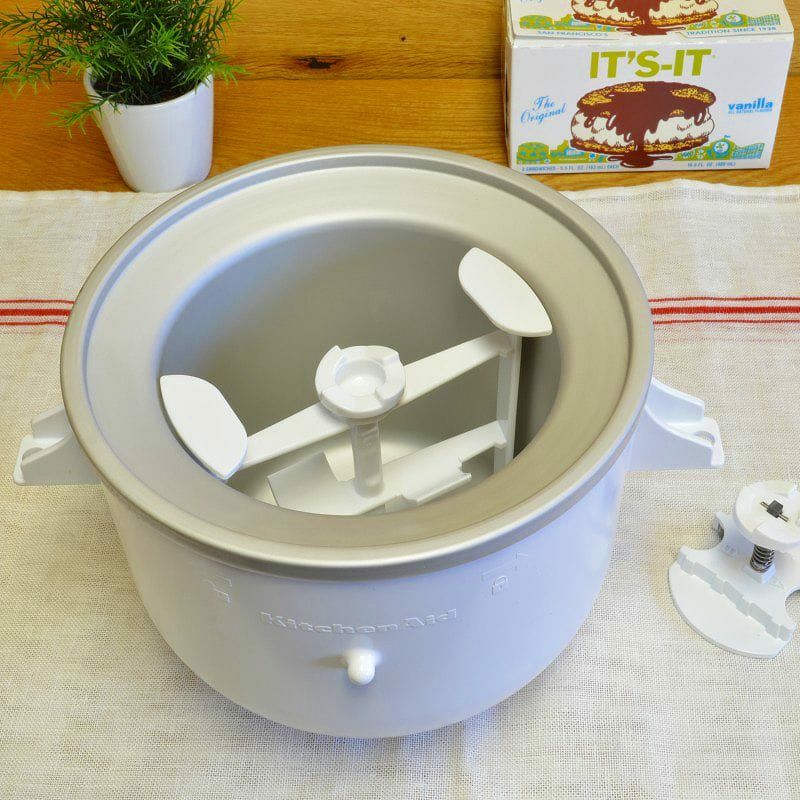 キッチンエイド 取り付けタイプ アイスクリームメーカー KICA0WH 楽天市場】KitchenAid キッチンエイド アイスクリームメーカー