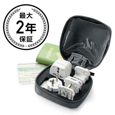 【送料無料】海外旅行用変換プラグ6-PieceAdapterKitwithSnap-OnPlugsforMostCountries【smtb-k】【kb】