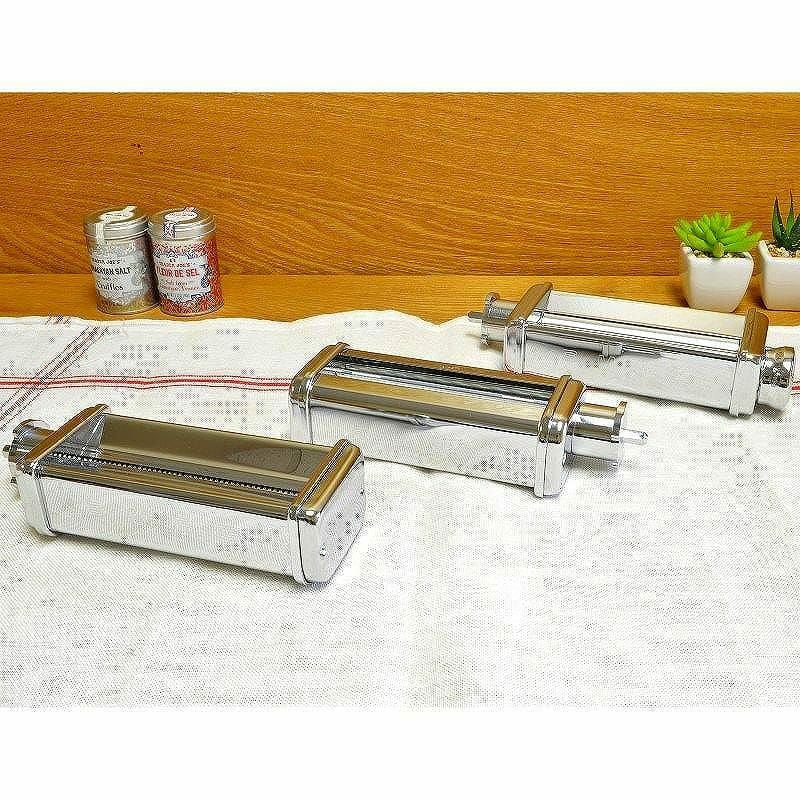 キッチンエイド スタンドミキサー用 パスタローラー＆カッター 3点