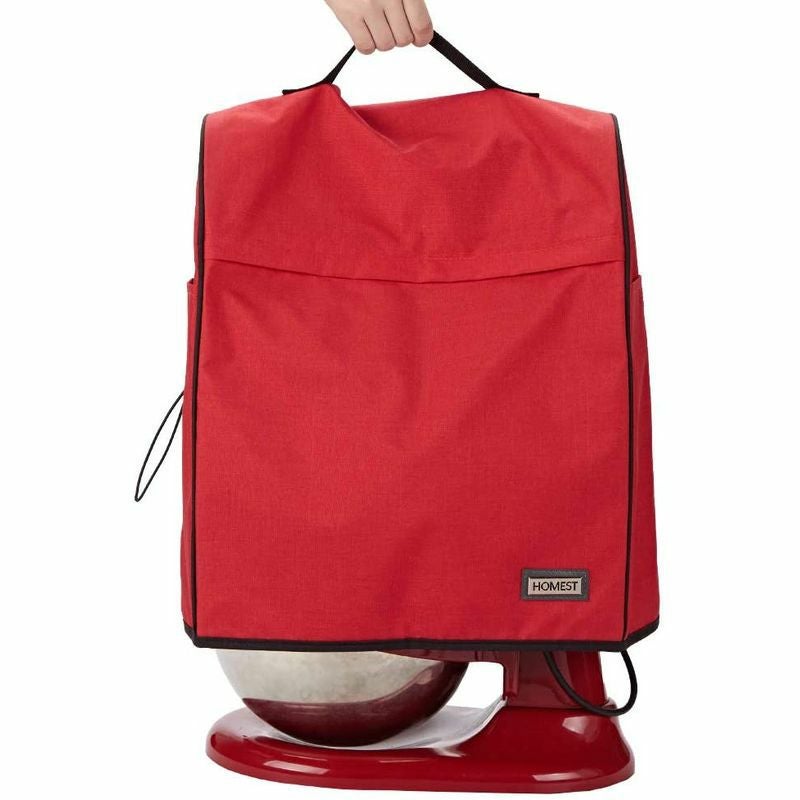 キッチンエイドスタンドミキサー用カバーポケット付ボウルリフト4.5-5/6-8クォート※本体は付属しませんHOMESTStandMixerQuiltedDustCoverwithPocketsCompatiblewithKitchenAidBowlLift4.5ｰ5/6ｰ8QuartBowlLift