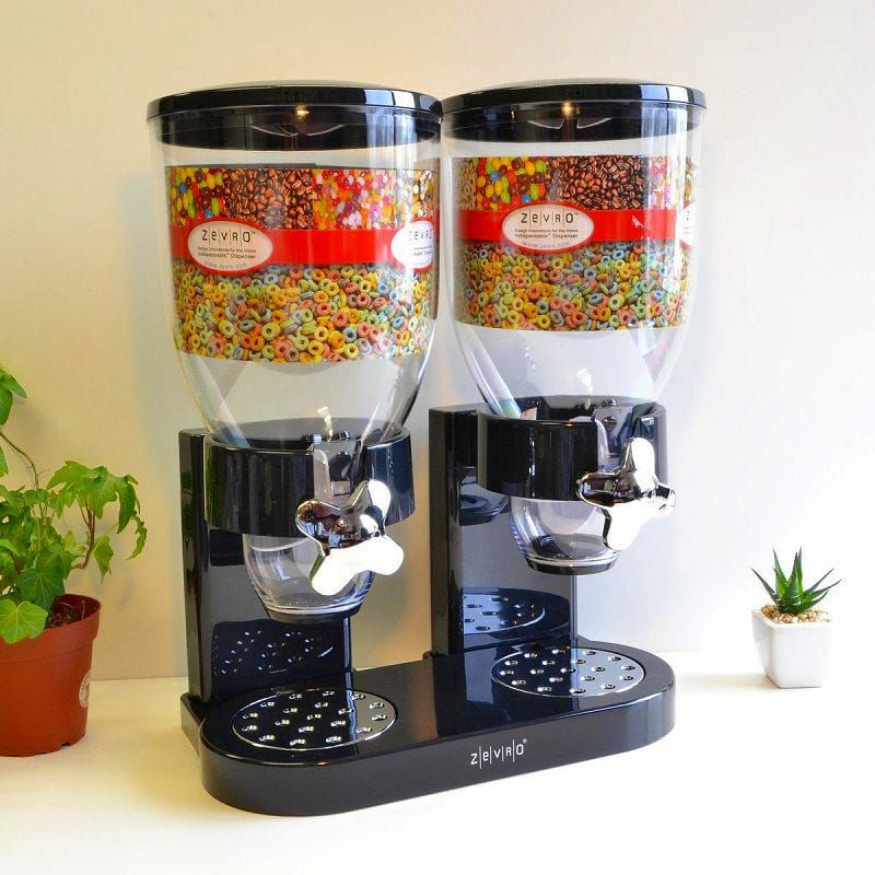 壁掛け式 フードディスペンサー トリプル 3連 ゼブロ Honey-Can-Do