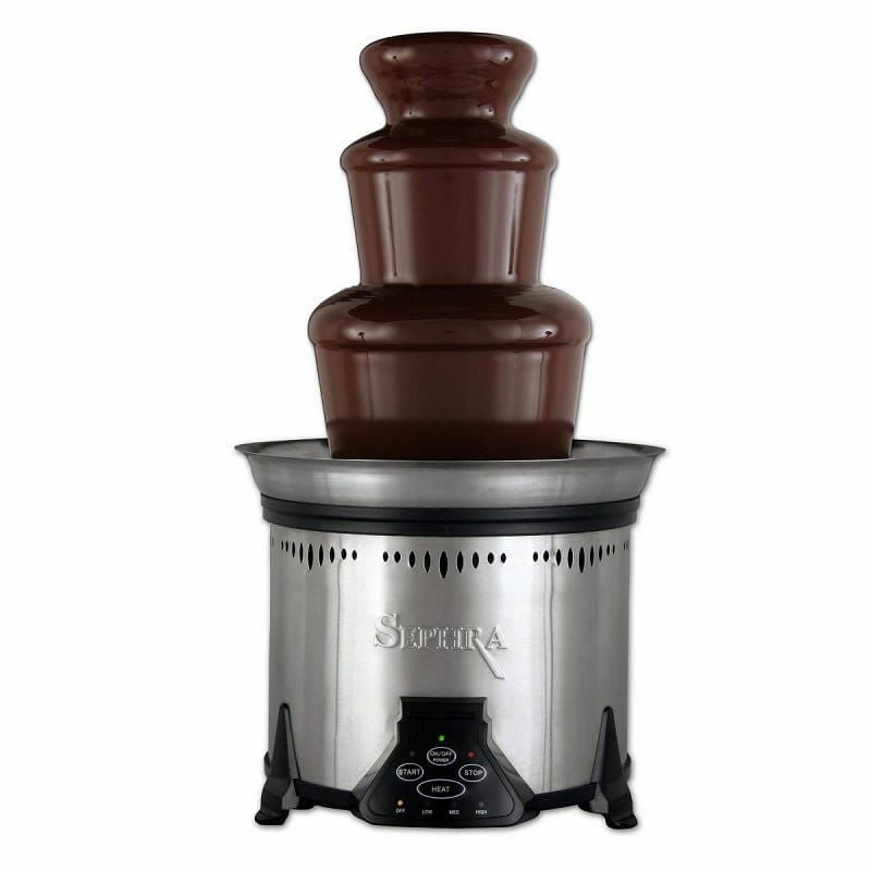 【レビューを書いて２年保証】【送料無料】【日本語説明書付】チョコレートファウンテンセフラエリートフォンデュSephraChocolateFountainEliteSST-CF18M【smtb-k】【kb】【RCP】