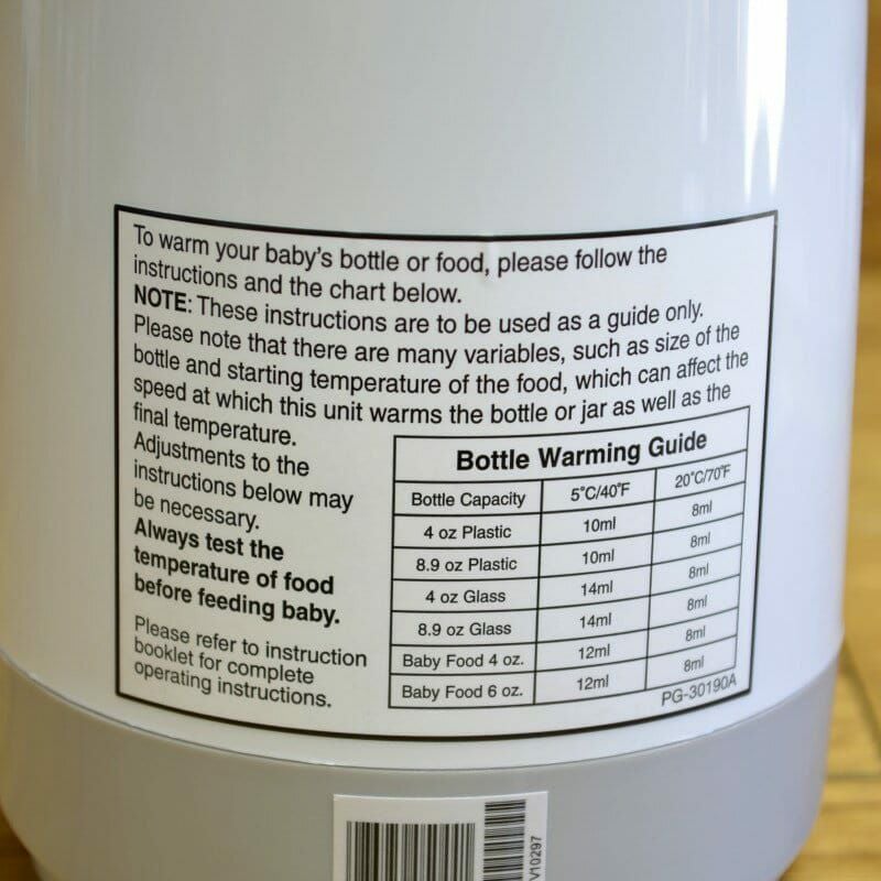 【30日間返金保証】【送料無料】クイジナートベビーボトルウォーマー＆ナイトライト哺乳瓶保温器CuisinartBW-10BabyBottleWarmerandNightLight