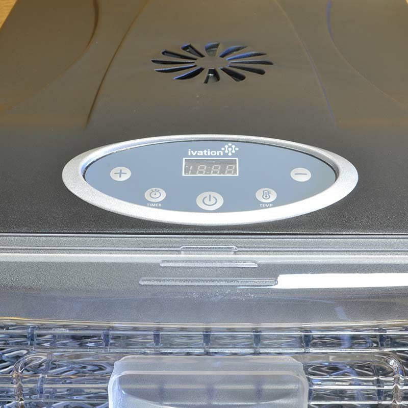 食品乾燥器ディハイドレーター6トレイ19時間タイマー付IvationElectricCountertopFoodDehydrator
