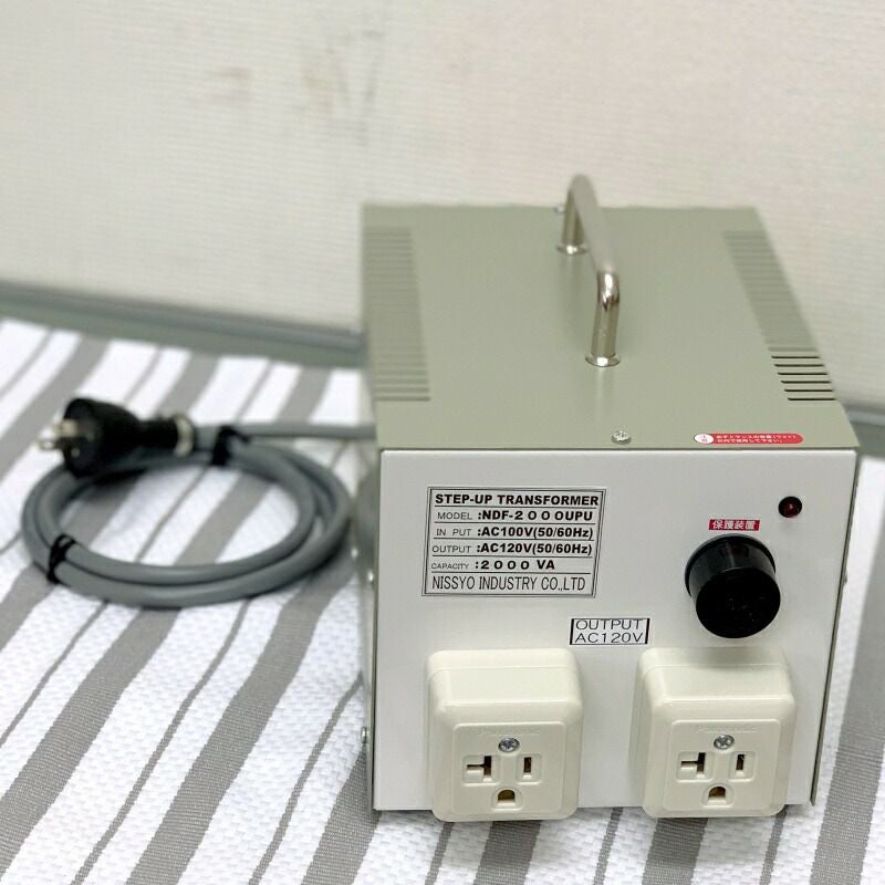 変圧器 アップトランス ダウントランス 3000Wまで 110-120V⇔100V VCT
