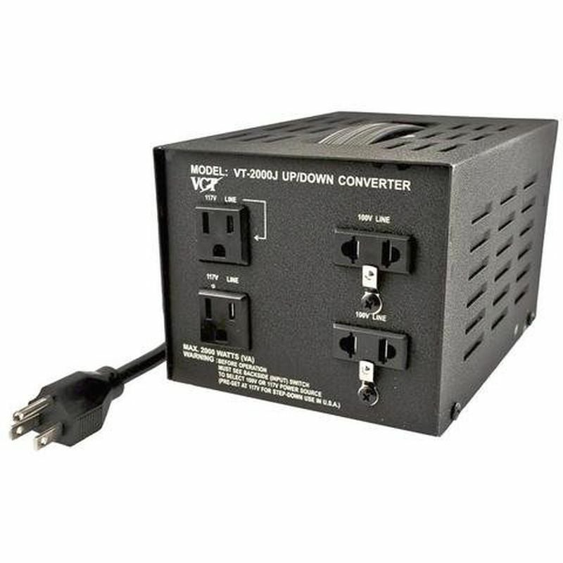 変圧器 アップトランス ダウントランス 3000Wまで 110-120V⇔100V VCT