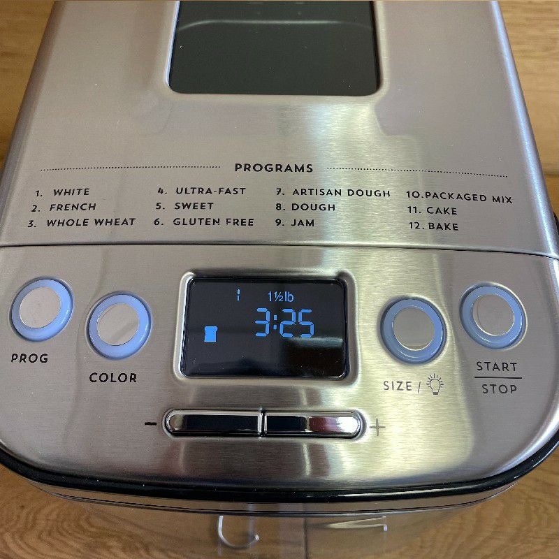 (未使用･未開封品)　Cuisinart cbk-100?2-poundプログラム可能なホームベーカリー 2ポンド メタリック CZN-027 ar3p5n1 Amazon | Cuisinart CBK-100 2ポンド パンメーカー コンパクト 自動