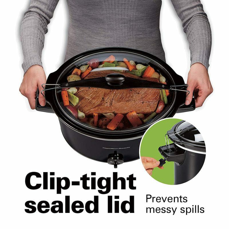 ハミルトンビーチ スロークッカー 家庭用 電気調理鍋 大容量 9.5L