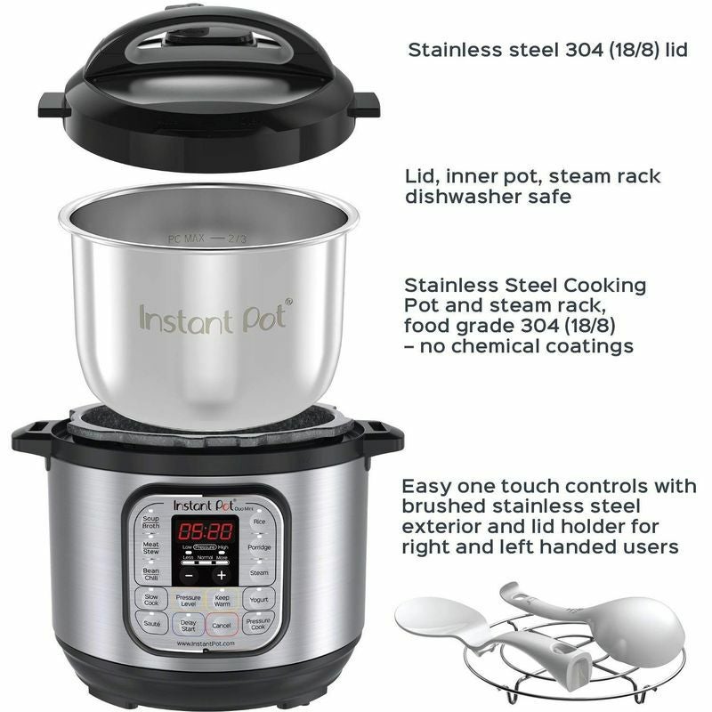 マルチクッカー 炊飯器 圧力鍋 Instant Pot Duo Mini 7-in-1 Multi