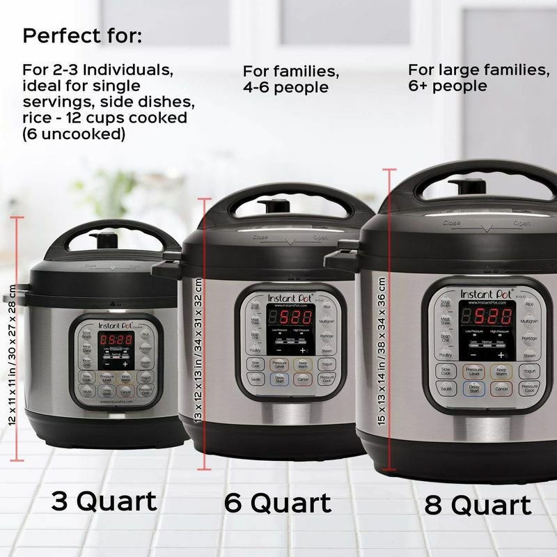 Instant Pot Duo Mini 家庭用　圧力がま マルチ電気圧力鍋 Instant Pot® Duo™ Mini 3QT Multi-Use Pressure Cooker