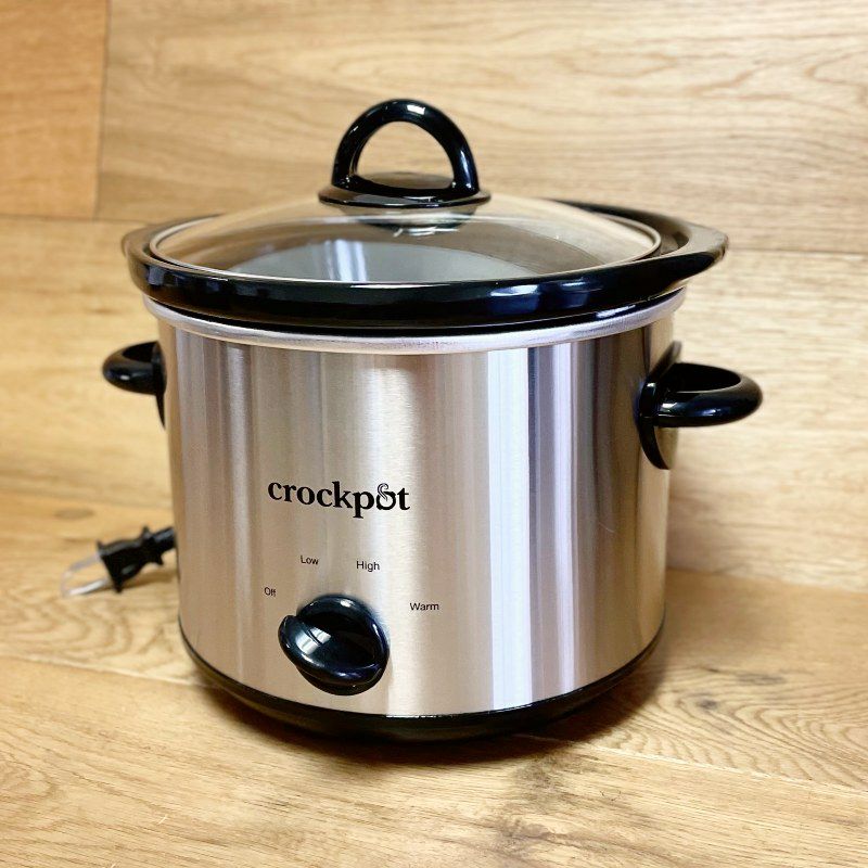 スロークッカー 2.8L クロックポット グルメ鍋 ラウンド型 丸型 Crock