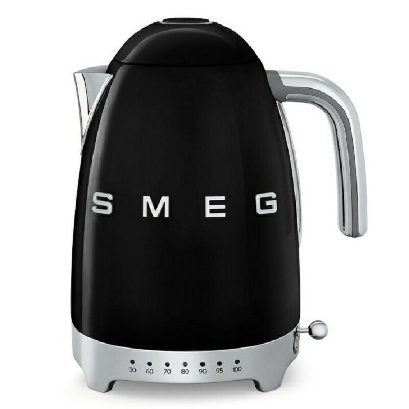 スメッグ 電気ケトル 温度計付 温度調節可能 レトロスタイル Smeg