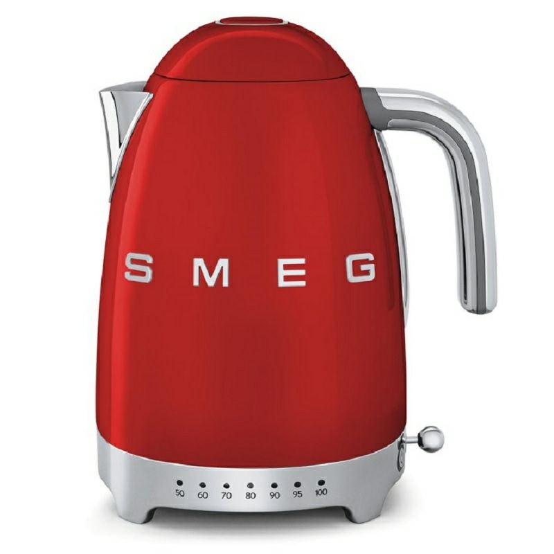 スメッグ 電気ケトル 温度計付 温度調節可能 レトロスタイル Smeg
