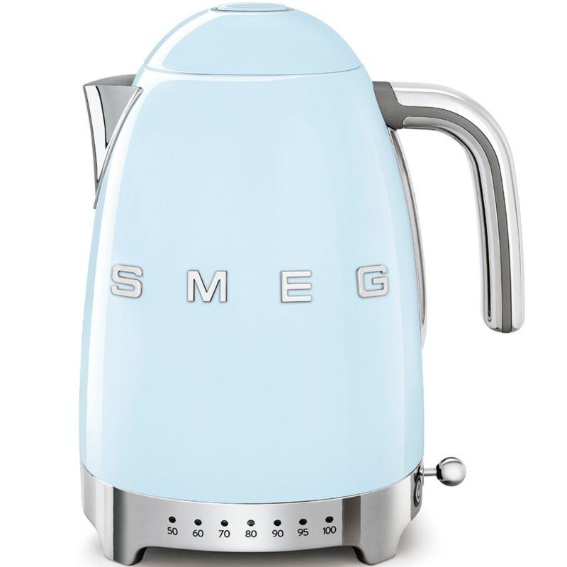 スメッグ 電気ケトル 温度計付 温度調節可能 レトロスタイル Smeg