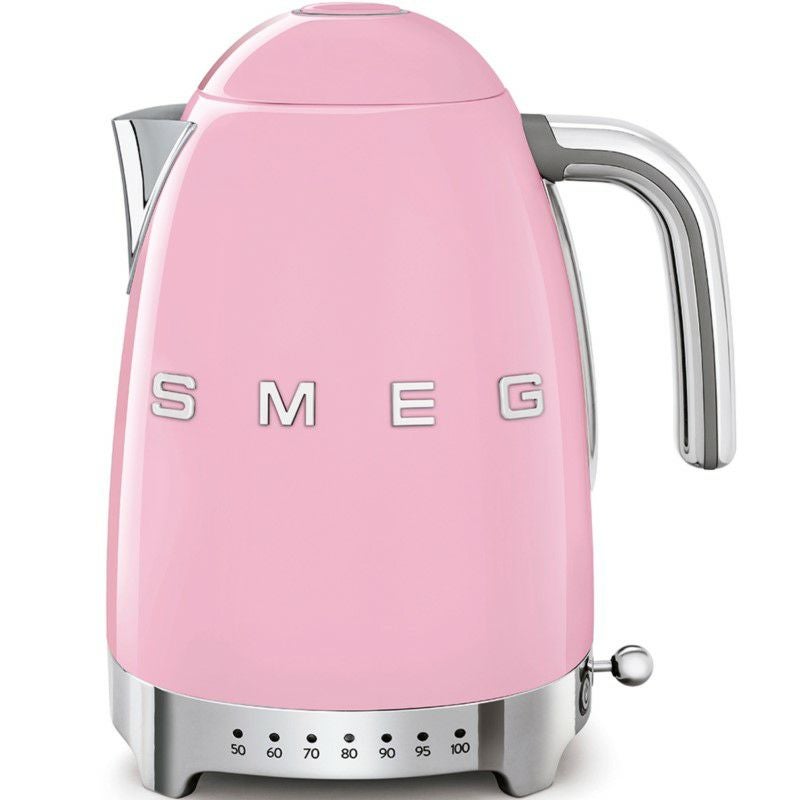 スメッグ 電気ケトル 温度計付 温度調節可能 レトロスタイル Smeg