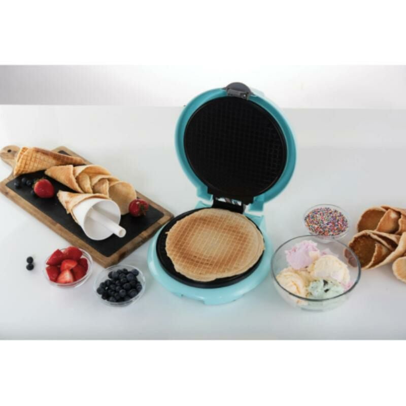 アイスクリームコーンメーカー格子柄ChefBuddy82-MM1234waffleconemaker家電