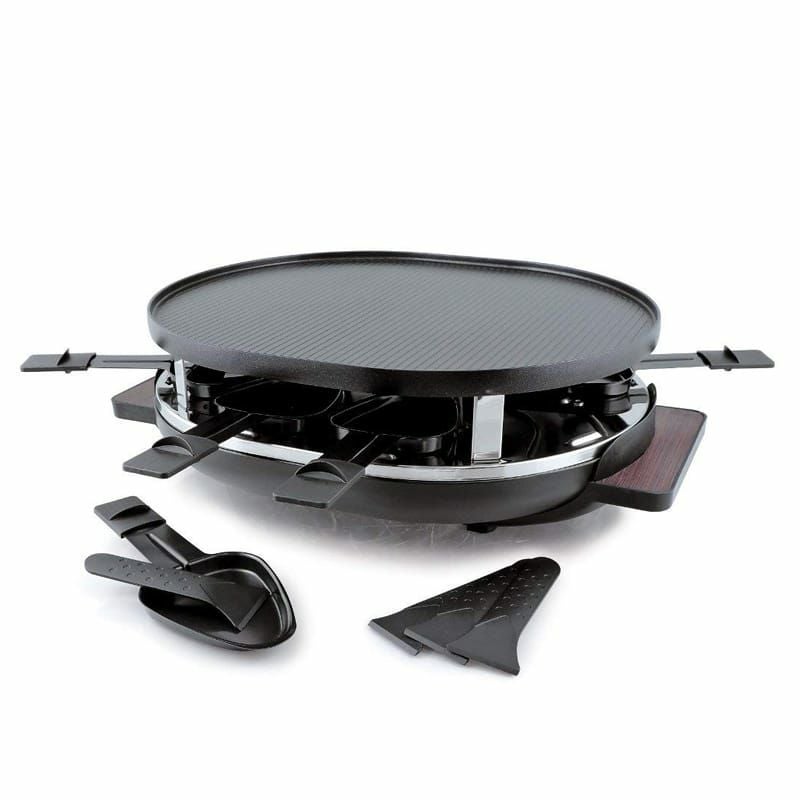 Swissmar ラクレットグリル　ラクレットオーブン　8人用　日本仕様 スイス料理 スイスマー ラクレットグリル ラクレットオーブン 御影石付