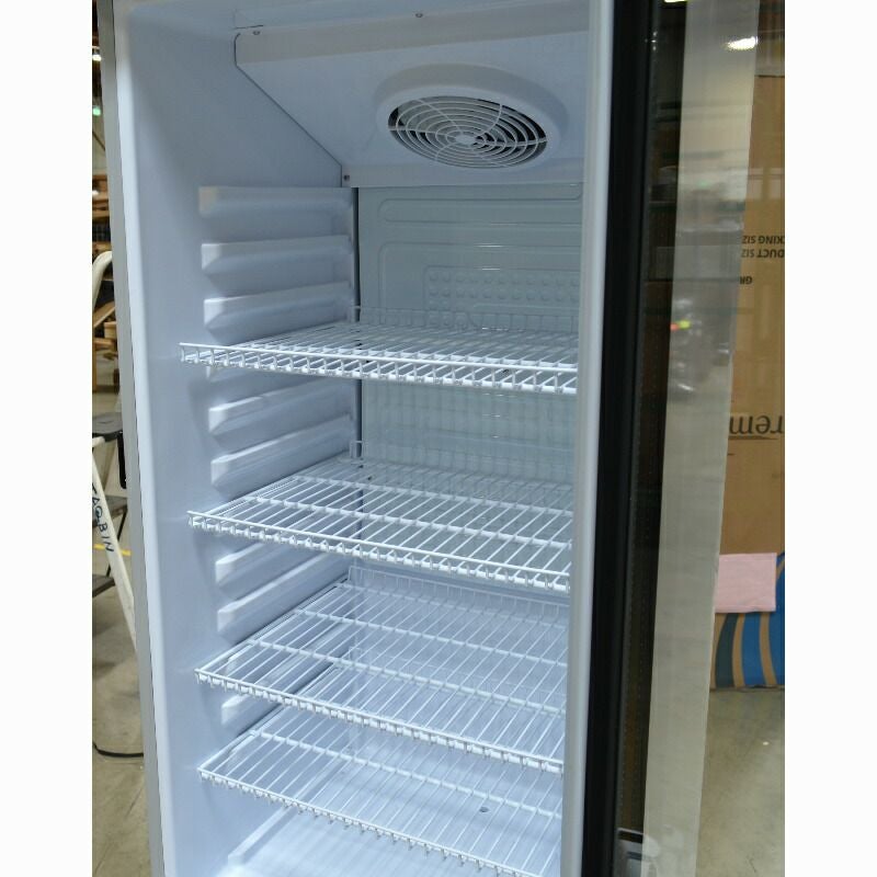 冷蔵庫 ガラスドア ビール 1枚ドア オフィス 事務所 ショーケース