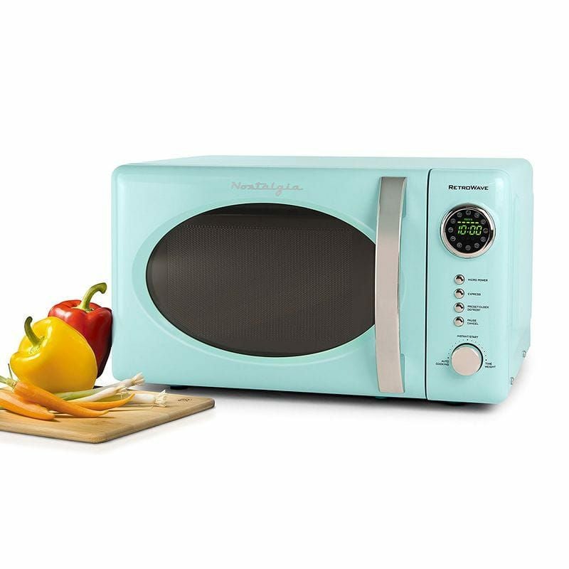 ノスタルジア レトロ電子レンジ Nostalgia Retro 0.7 Cubic Foot