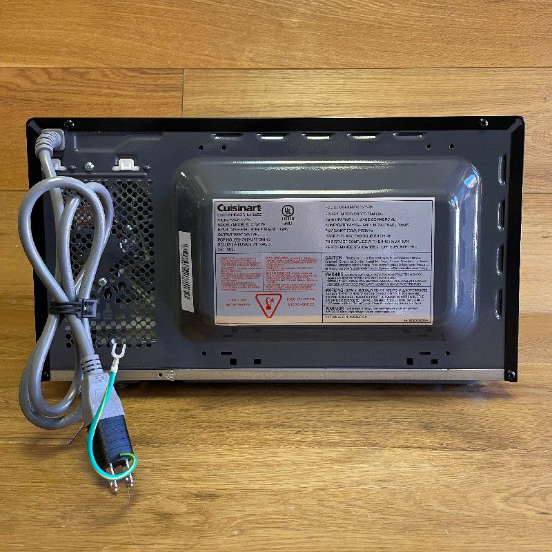 電子レンジステンレスクイジナートおしゃれCuisinartCMW-70StainlessSteelMicrowaveOven家電