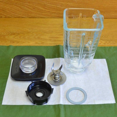 オスタースクエアートップセットガラスジャーOsterGlassjarass'y,complete(squaretop)glacomp