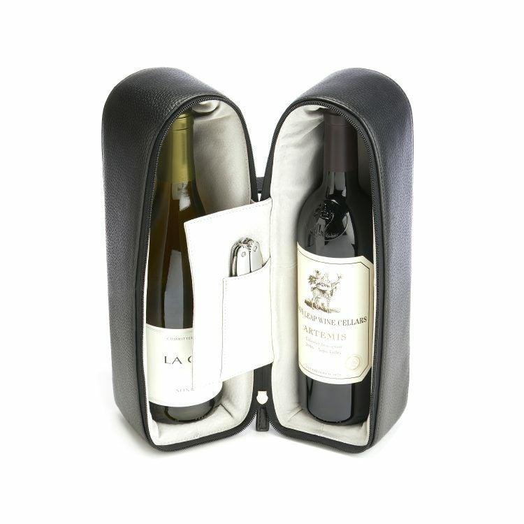 【送料無料】革製ワインケース2本RoyceLeatherDoubleWinePresentationCase【smtb-k】【kb】