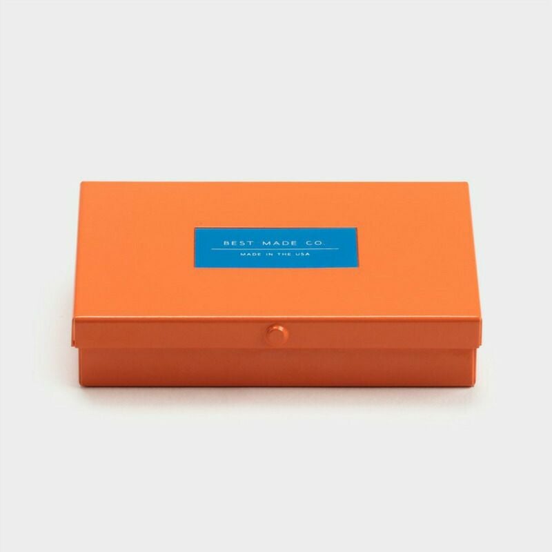 ストロングボックス10cmアメリカ製アルミ丈夫小物入れ小さいケースBestMadeThePocketStrongbox