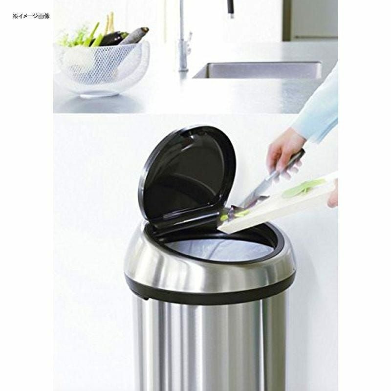 ブラバンシア ゴミ箱 60L ステンレス Brabantia Touch Trash Can 16