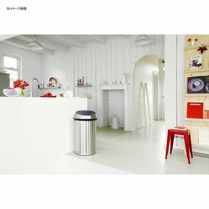ブラバンシア ゴミ箱 60L ステンレス Brabantia Touch Trash Can 16