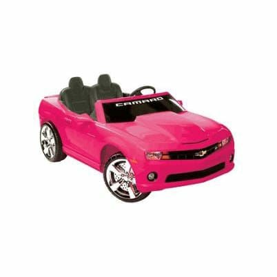 組立要】キッドモーターズ シボレーカマロ ピンク 電動自動車 12V