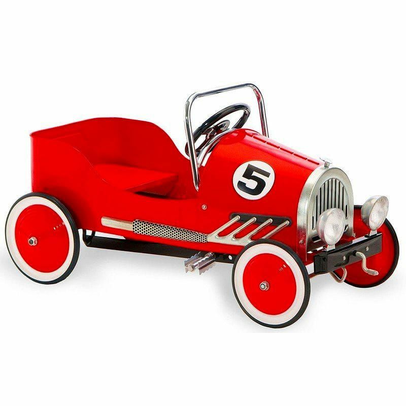 組立要】モルガン サイクルレトロスタイルのペダルカー 赤 Morgan