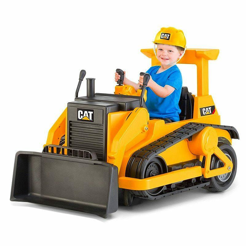 組立要】キッド・トラックス CAT ブルドーザー 12ボルト バッテリー付