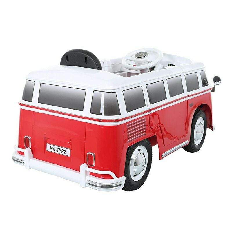 乗用玩具 フォルクスワーゲン バス 電動自動車 6Vバッテリー 電気
