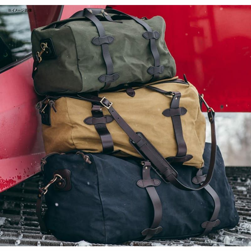 アメリカ製 コットンツイル ダッフルバッグ レザー使い FILSON LARGE