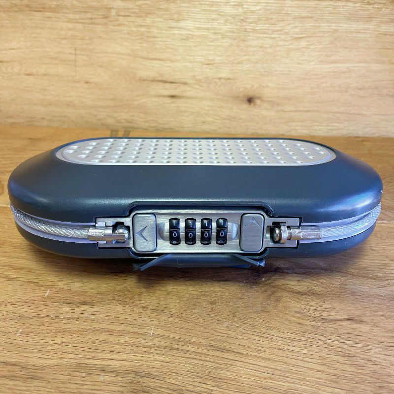 ポータブルセーフティーケース セーフボックス 鍵付き ロック 貴重品
