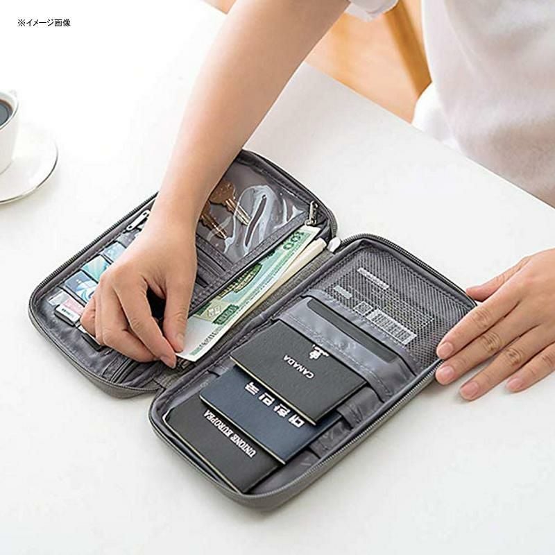 航空券パスポートケース防水ファミリートラベルウォレットホルダー財布ポーチチケットボーディングパススマホ携帯書類ペン家族海外旅行トラベルPassportHolder，TravelDocumentOrganizer&TravelWallet&FamilyPassportHolderFor468