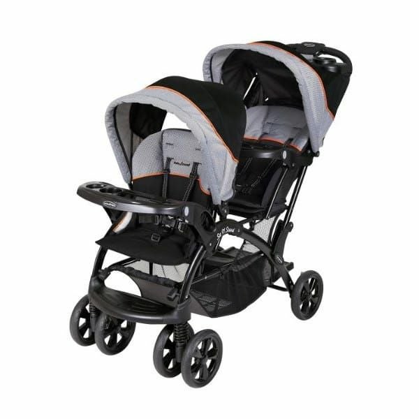 ベビーカー タンデム 双子用 前後 二人乗り Baby Trend Double Sit N