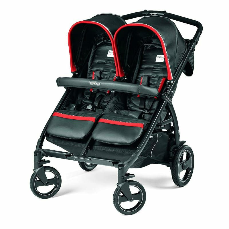 Peg Perego 双子用ベビーカー グレー/ブラック　双子用バギー説明書付き ペグペレーゴ ベビーカー 双子用 Peg Perego Book for Two Baby