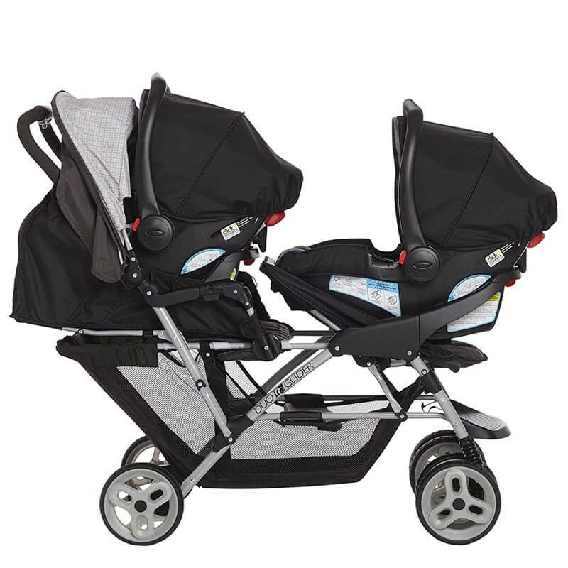 ベビーカー タンデム 双子用 前後 二人乗り Graco DuoGlider Click